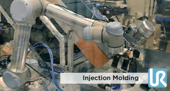 Aplikasi Injection Molding dengan Universal Robots