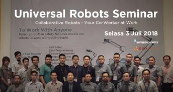 Seminar Universal Robots  3 Juli 2018